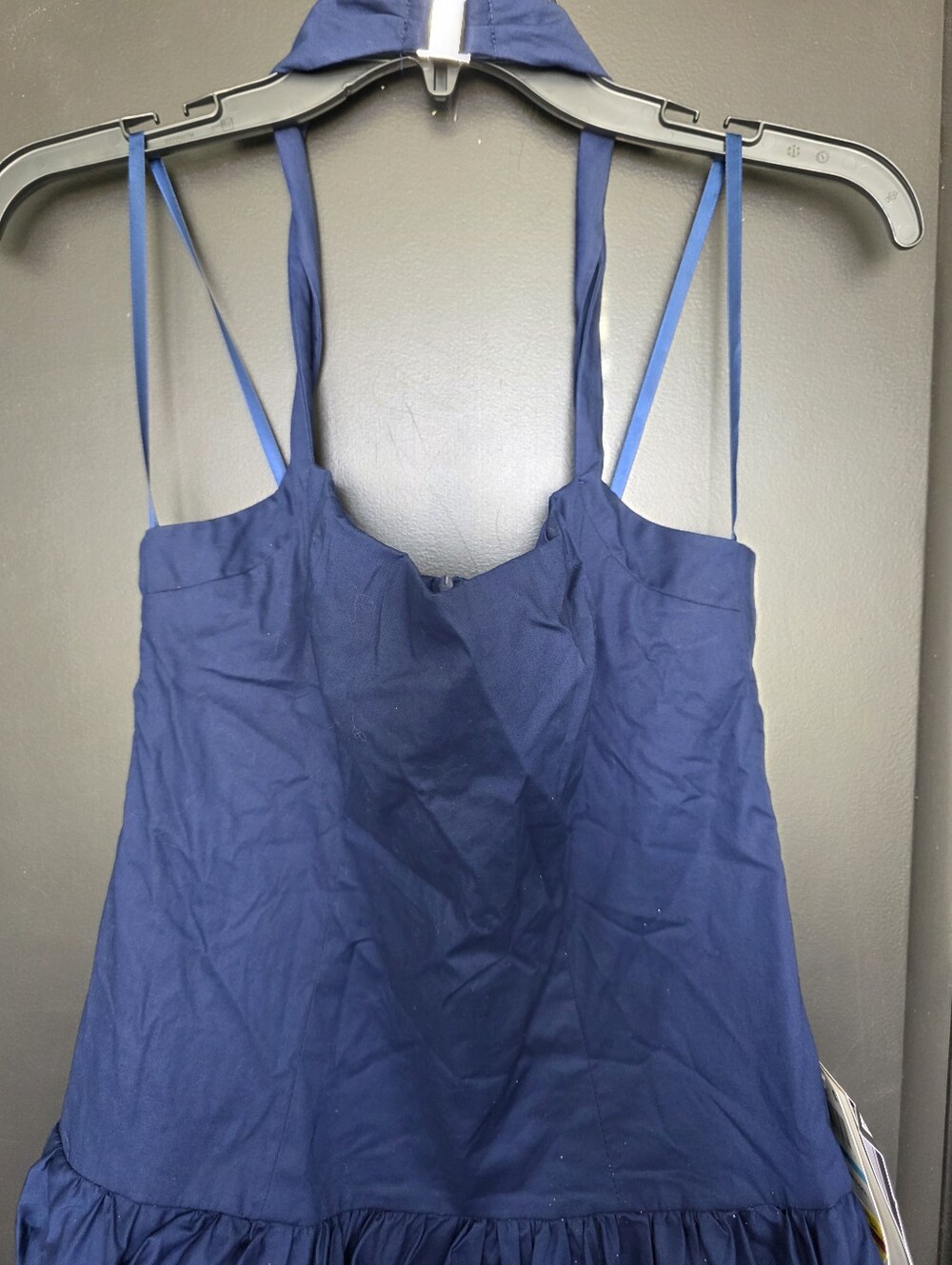 NWT Alex & Sophia Juniors Navy Fit & Flare Party Dress Size 5/6 Easter Wedding. - Picture 5 of 10